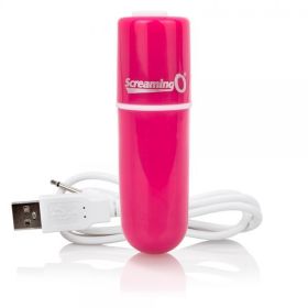 Screaming O Charged Vooom Rechargeable Bullet Vibe Pink